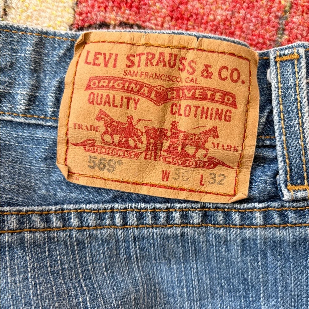 Levi's Men's Light Blue Straight Jeans - Picture 4 of 4